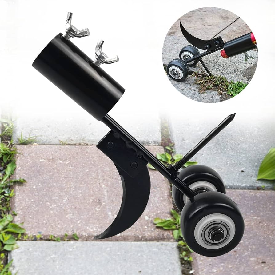 Désherbage précis des joints, fissures et zones difficiles d’accès