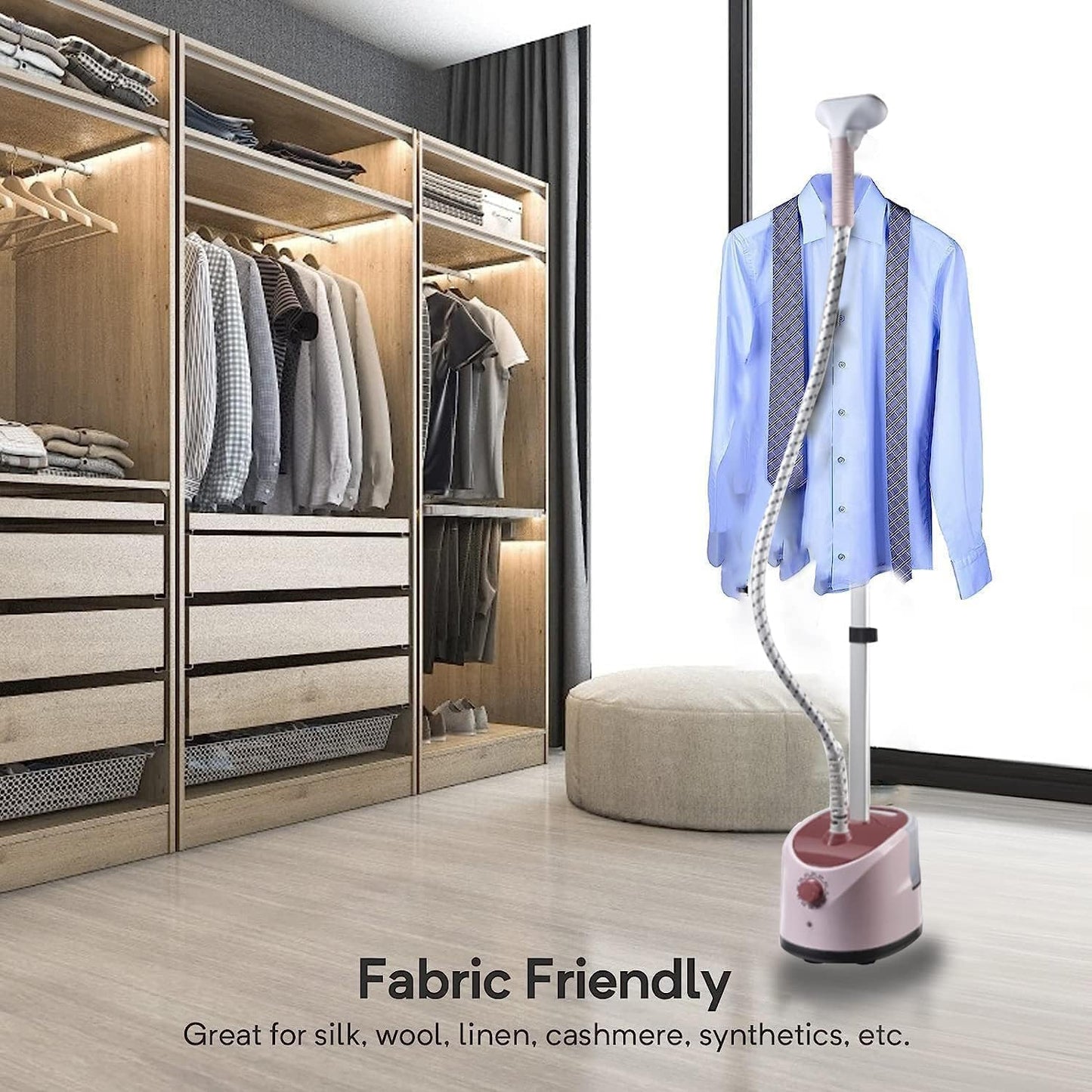 Défroisseur Vapeur Vertical – Repassage Rapide, Efficace & Sans Effort