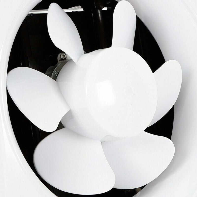 Ventilateur extracteur d'air mural conçu pour la cuisine ou la salle de bain.