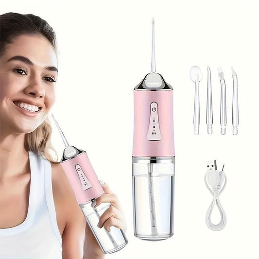 Hydropulseur Portable Sans Fil – Irrigateur Buccal Rechargeable USB