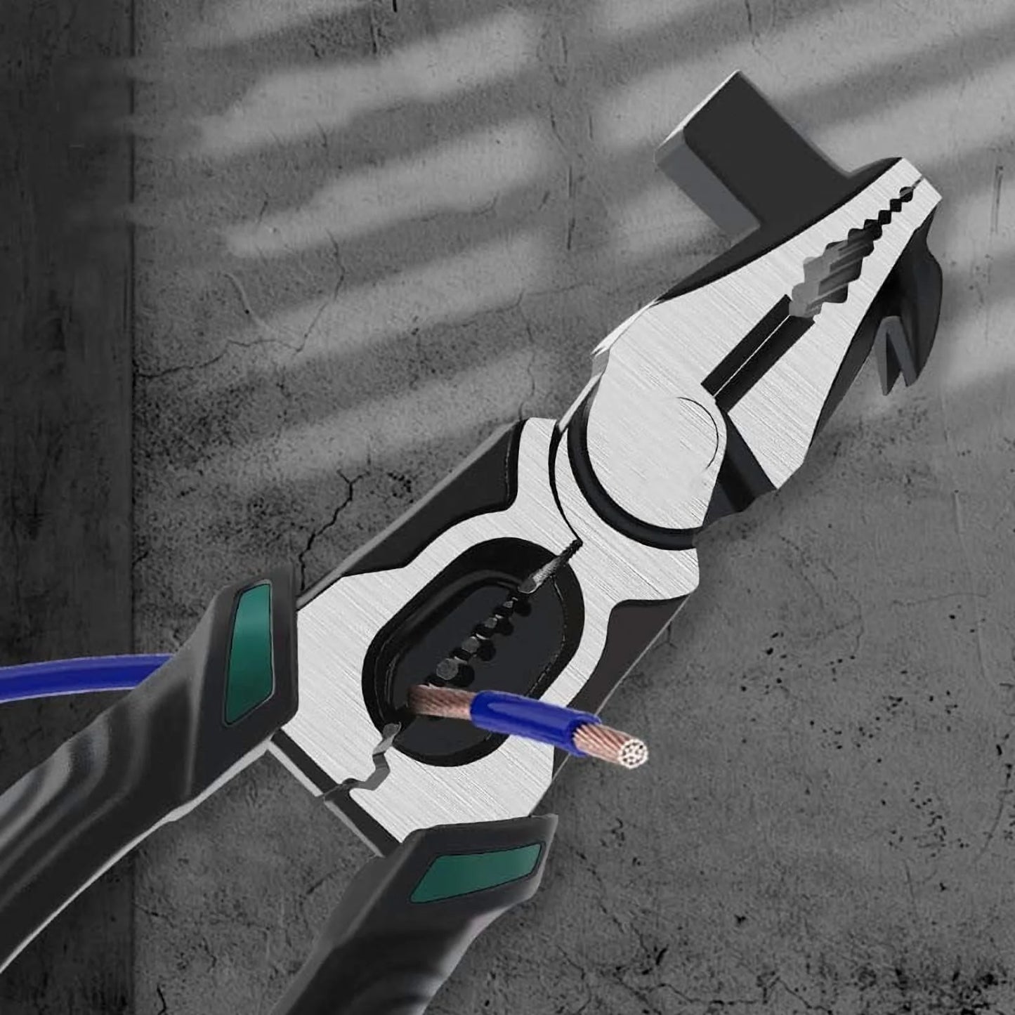 Pince Lineman Industrielle – Pince à Clous & Coupe-Fil Professionnelle pour Électricien