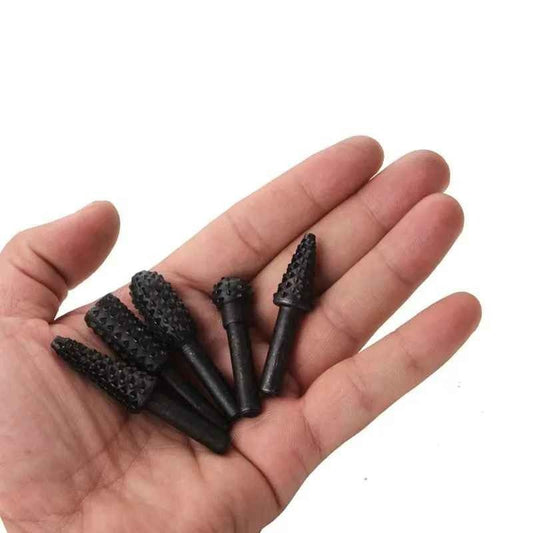 5 Embouts en Acier pour Bois, Plastique et Résine