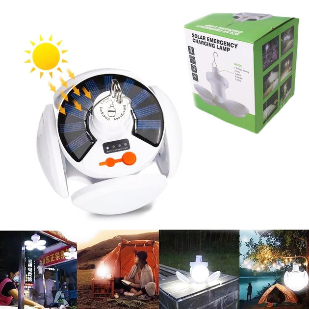 Lampe LED solaire extérieure portable