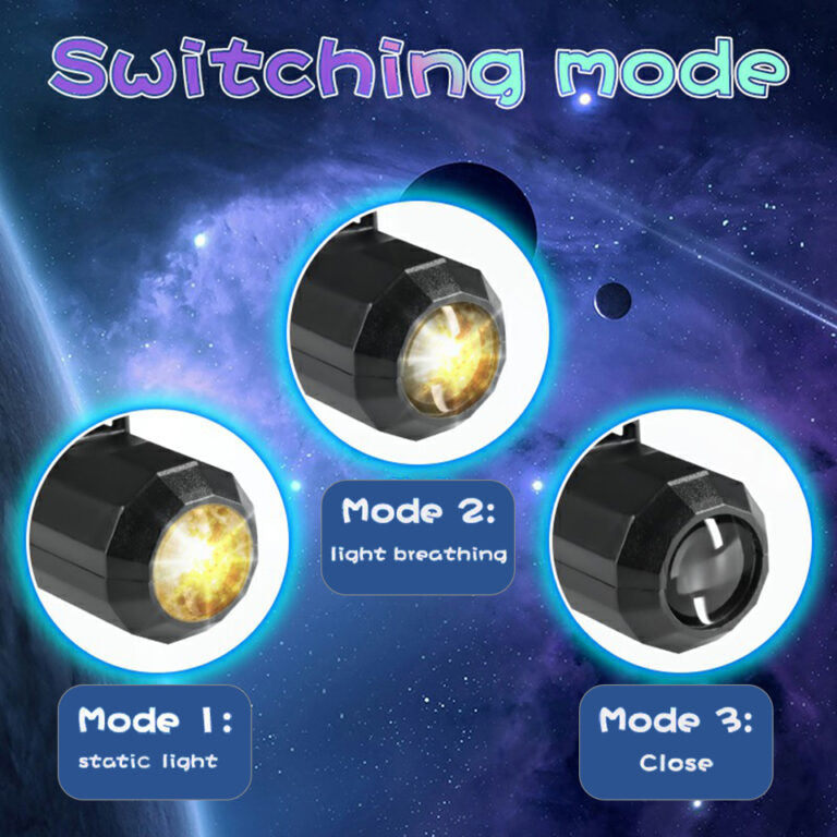 Lampe de Projection Planétaire 3D – Illuminez vos rêves - 11 modes