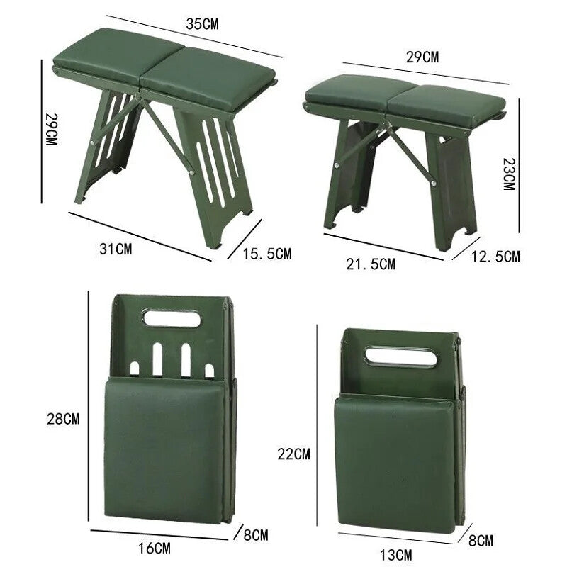 Tabouret Pliant Portable Multifonction – Stable et Confortable