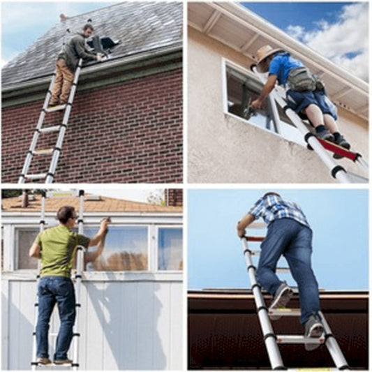 Échelle Télescopique 1,9 m – Compacte, Sécurisée & Multifonction