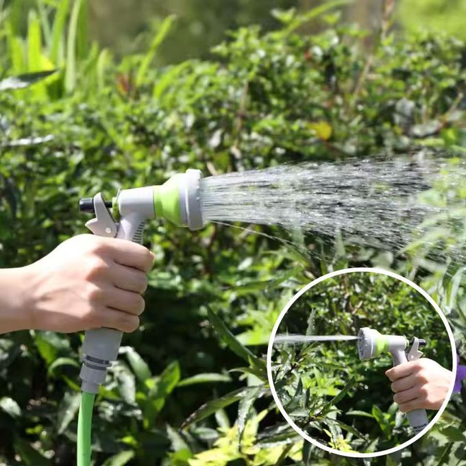 Ensemble de tuyau d'extension pour lave-auto, tuyau de jardin, pistolet à eau haute pression 15m