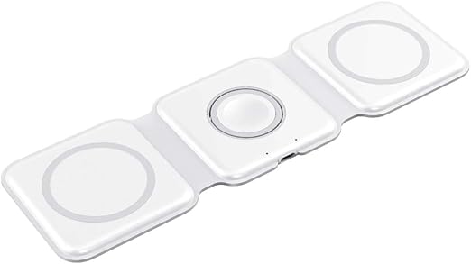 Chargeur Sans Fil fil 3-en-1 pliable (AirPods + Apple Watch + iPhone)