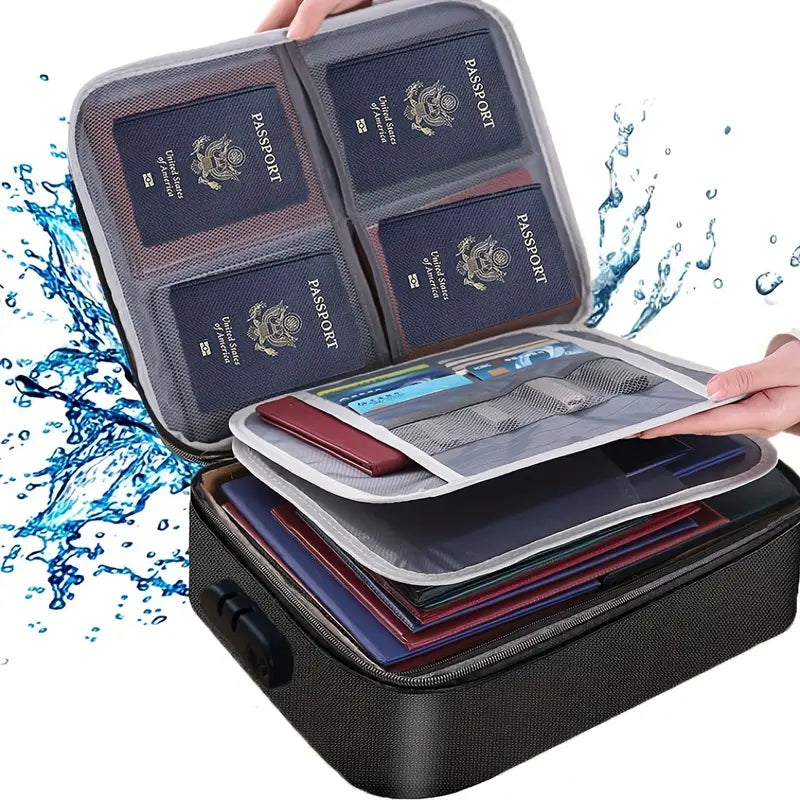 Sac de Documents Sécurisé avec Verrou à Combinaison