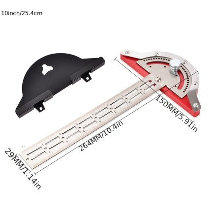 Règle d’Angle Multifonction Industrielle pour Menuiserie