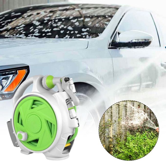 Ensemble de tuyau d'extension pour lave-auto, tuyau de jardin, pistolet à eau haute pression 15m