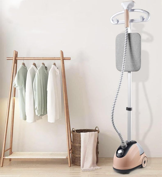 Défroisseur Vapeur Vertical Multifonction avec Planche Intégrée – Repassage Vertical et Horizontal, Réservoir Grande Capacité, Chauffage Rapide et Réglage de Vapeur