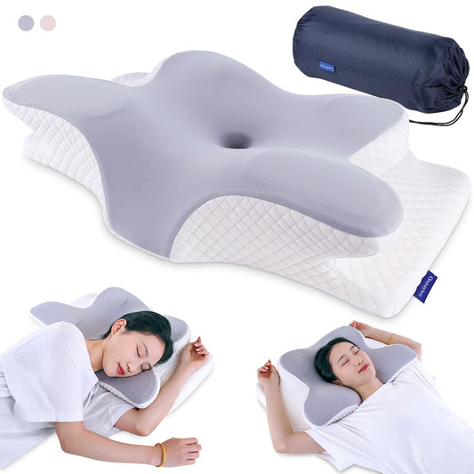 Oreiller Mèdicale Cervical Ergonomique en Mousse à Mémoire de Forme