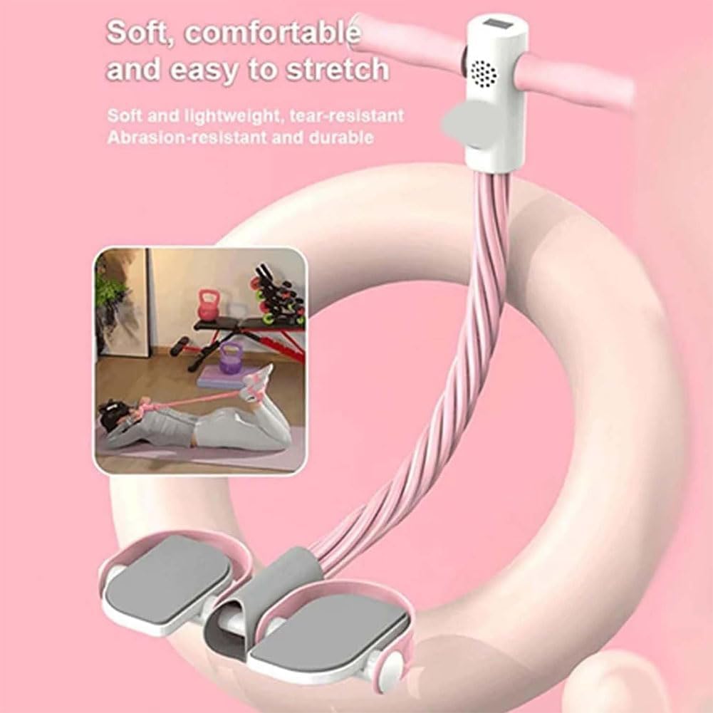 Élastique de Fitness à Pédales – Appareil de Musculation et d’Amincissement à Domicile