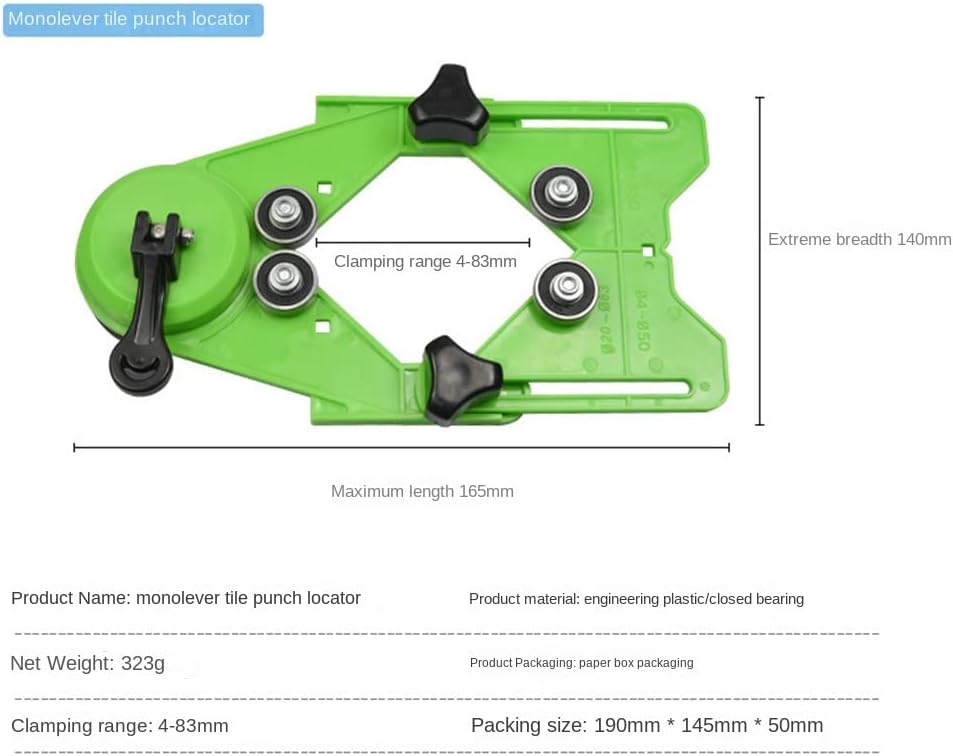 Guide de Perçage Réglable à Ventouse – Carrelage, Verre & Céramique