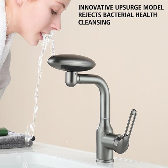 Robinet Pivotant 360° en Acier Inoxydable