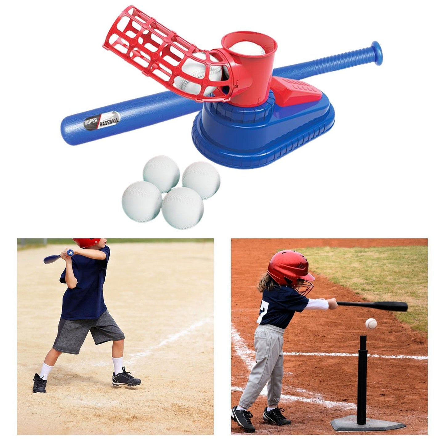 Lance-Balles Baseball/Softball pour Entraînement & Divertissement