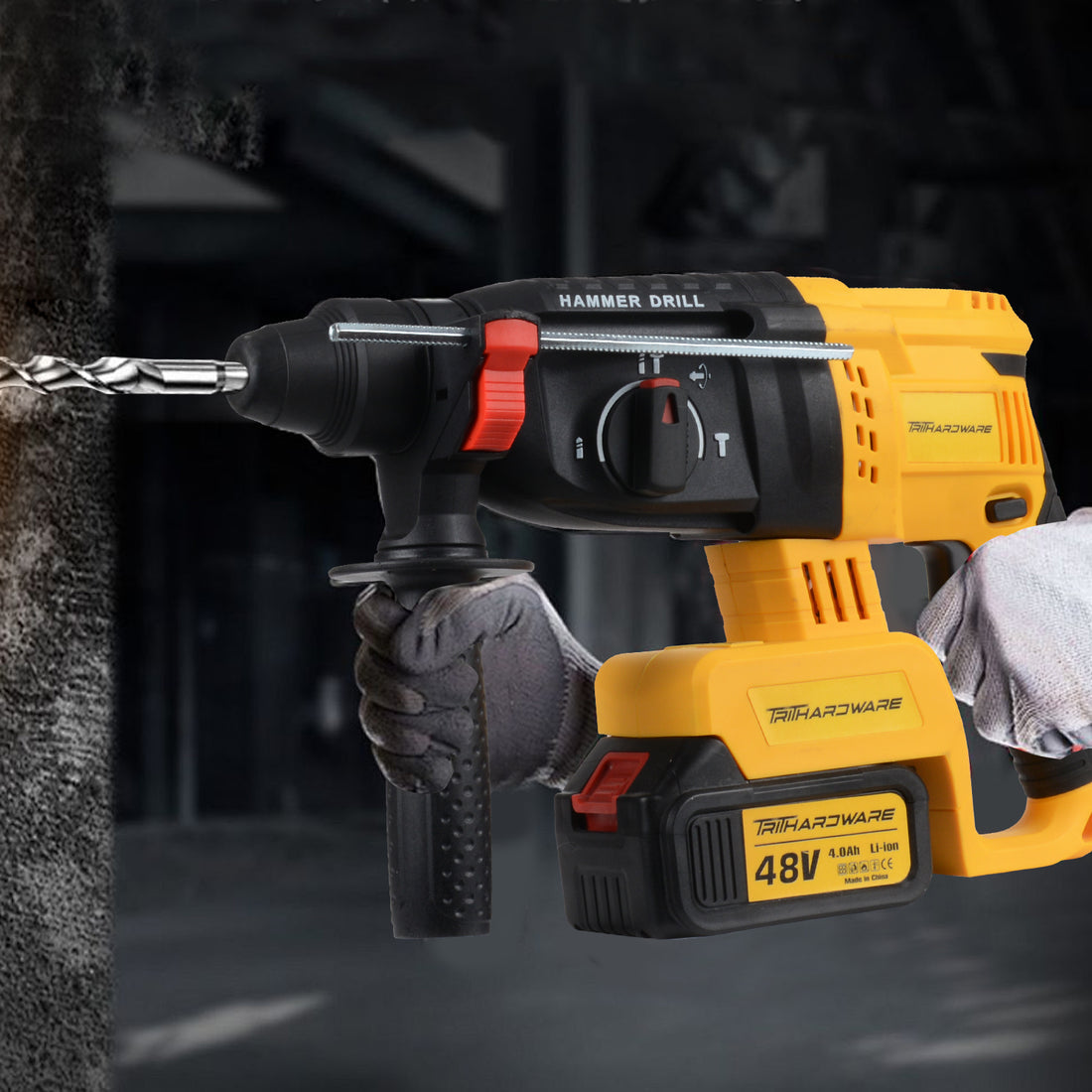 Perforateur-Burineur Sans Fil avec Coffret Complet