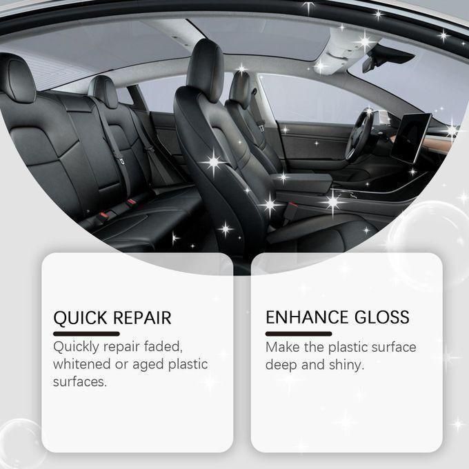 Crème de Réparation Plastique & Cuir Auto – Cire Anti-Rayures & Polissage