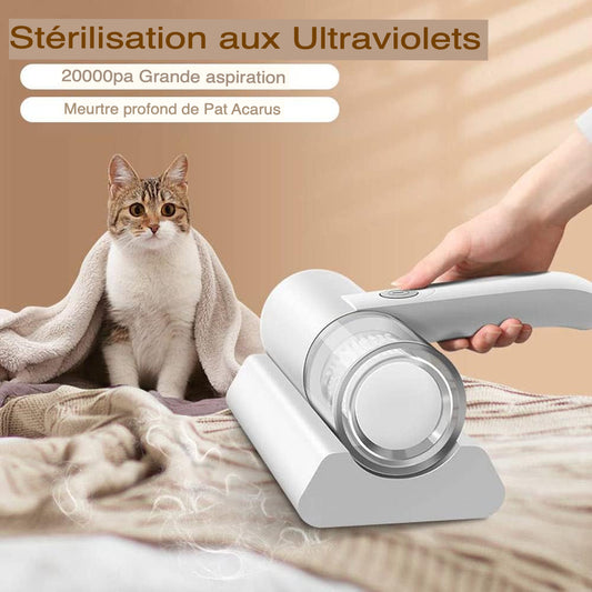 Éliminateur de Peluches Portable avec Technologie UV – Nettoyage et Désinfection en Un Seul Geste