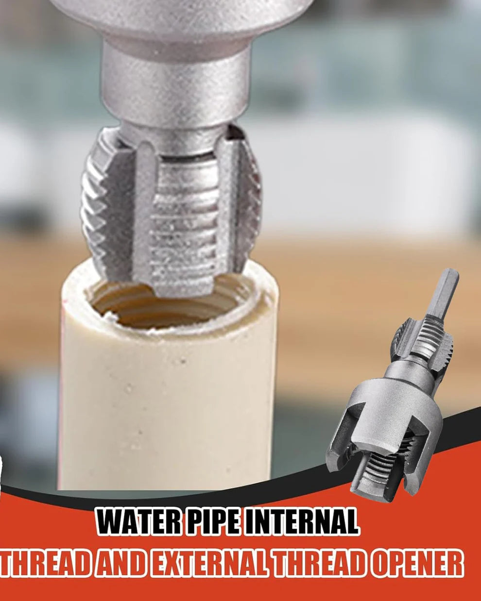 Outil de Filetage Rapide pour PVC