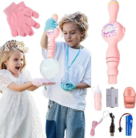 Machine à Bulles Magiques – Bâton Élastique à Fumée pour Enfants