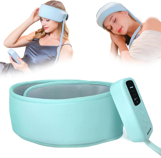 Masseur Électrique Rechargeable pour la Tête – Massage Airbag & Percussion du Cuir Chevelu