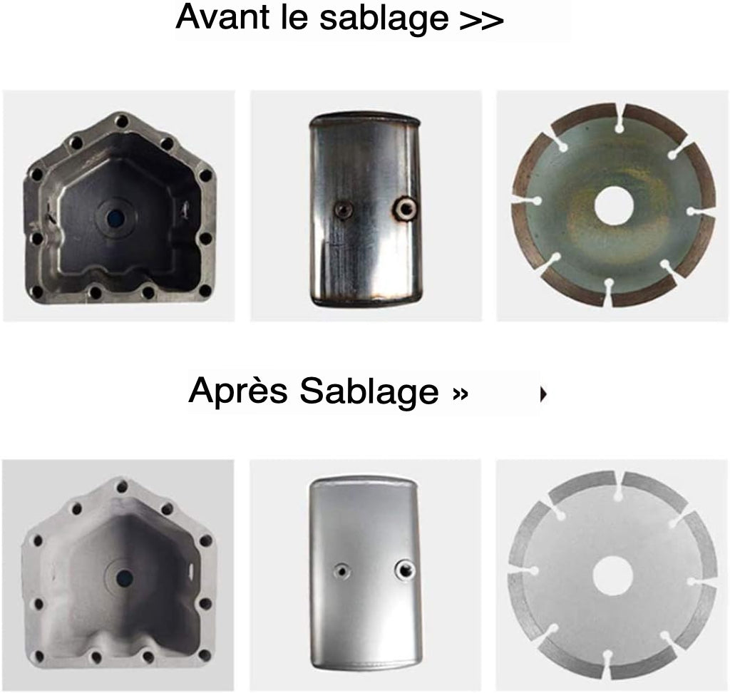 Pistolet Sableur Professionnel 90 PSI Anti-Rouille