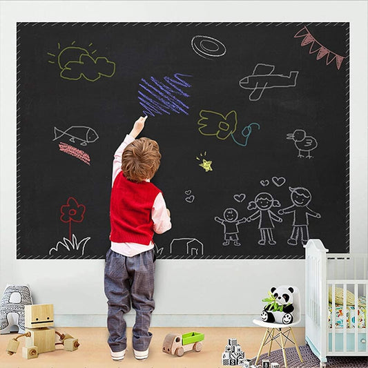 Rouleaux de papier peint autocollant en vinyle pour tableau noir