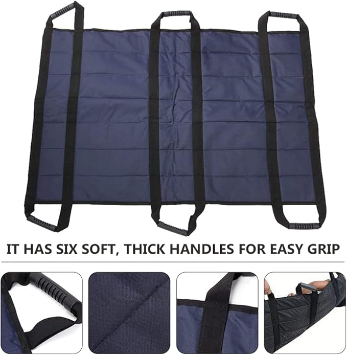 Tapis de Transfert / Drap de Levage pour Personnes Âgées ou à Mobilité Réduite