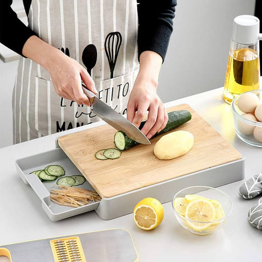 Planche À Découper Détachable Pour Fruits Et Légumes