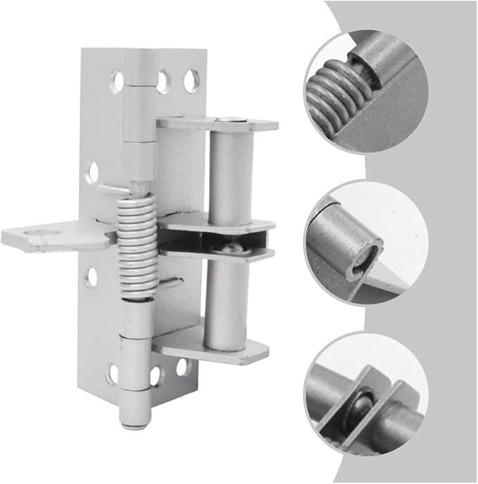 Charnière à Ressort Fermeture Automatique – Acier Inoxydable | Position 90°