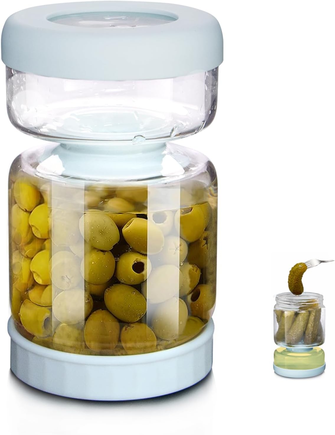 Contenant Hermétique pour Olives, Pickles & Condiments