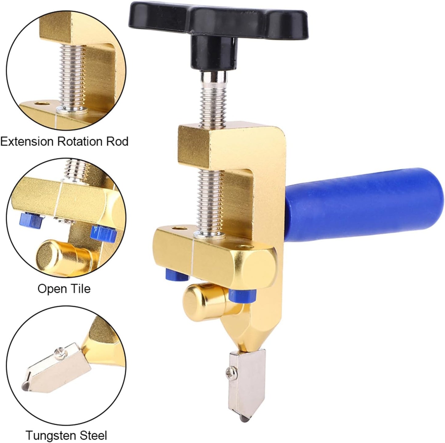 Outil de Coupe Professionnel pour Verre, Miroir et Carrelage
