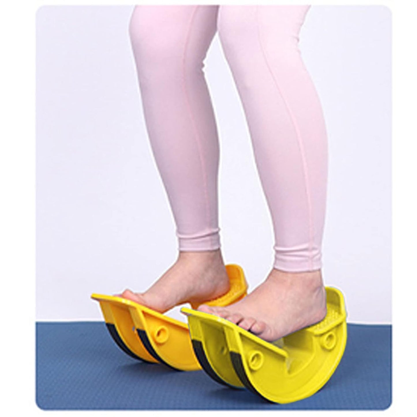 Plank d’Étirement Mollets – Calf Stretcher Fitness / Foot Rocker Jaune