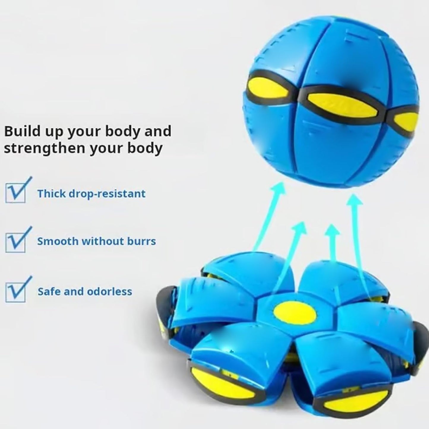 Ballon Volant Transformable pour Enfants – Sport & Fun Lumineux 2 pieces