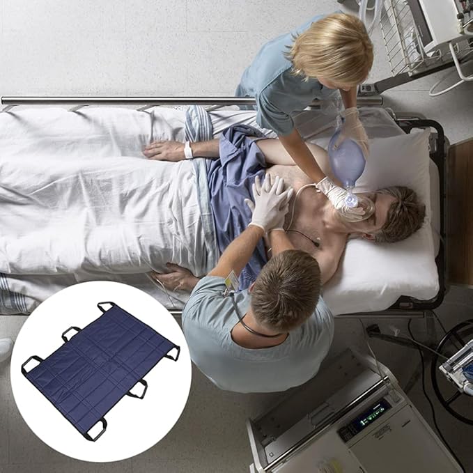 Tapis de Transfert / Drap de Levage pour Personnes Âgées ou à Mobilité Réduite