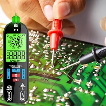 Multimètre numérique intelligent professionnel, testeur aste, AC, DC, sans contact, NCV, puzzles à diode automatiques, pointeur d'installation