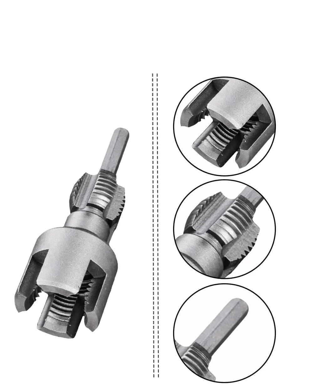 Outil de Filetage Rapide pour PVC