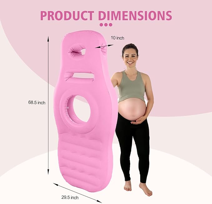 Matelas Gonflable de Maternité – Confort Optimal pour Future Maman