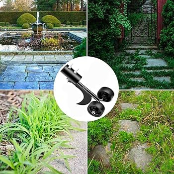 Désherbage précis des joints, fissures et zones difficiles d’accès