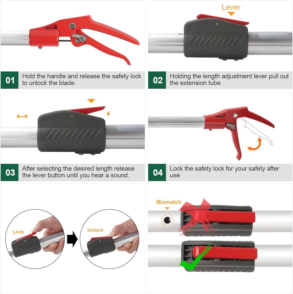 Tongs de Serpent Professionnelles – Outil de Capture Robuste pour Serpents Venimeux
