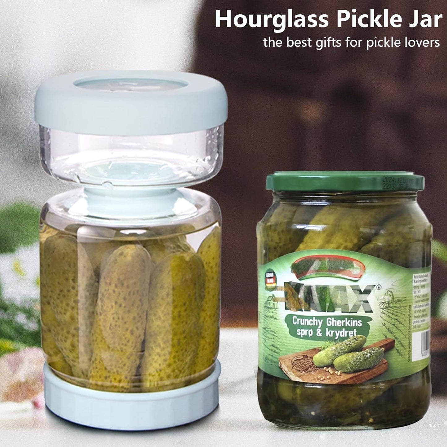 Contenant Hermétique pour Olives, Pickles & Condiments
