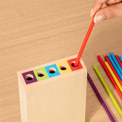 Générique Jeu Éducatif de Bâtonnets pour Apprendre à Compter