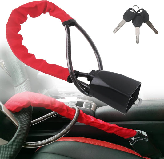 Antivol de Volant Flexible pour Voiture – Dissuasion Visuelle Efficace
