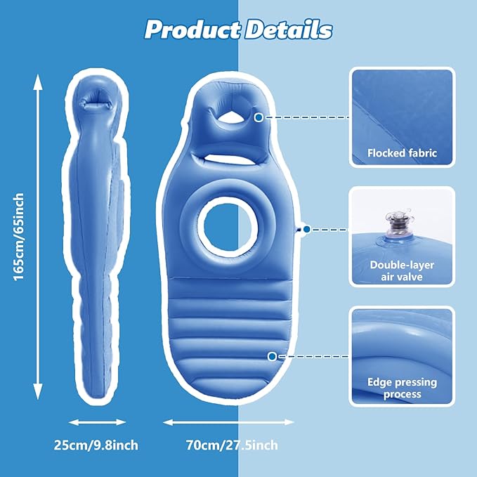 Matelas Gonflable de Maternité – Confort Optimal pour Future Maman