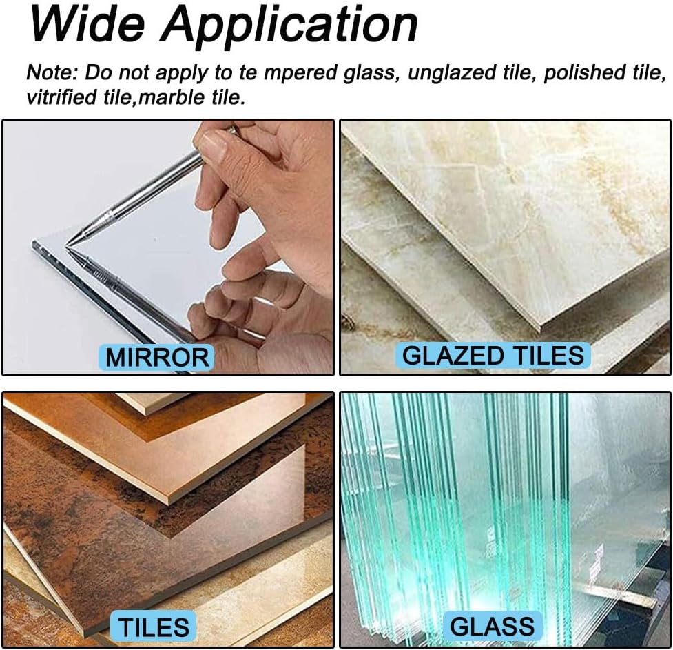 Outil de Coupe Professionnel pour Verre, Miroir et Carrelage