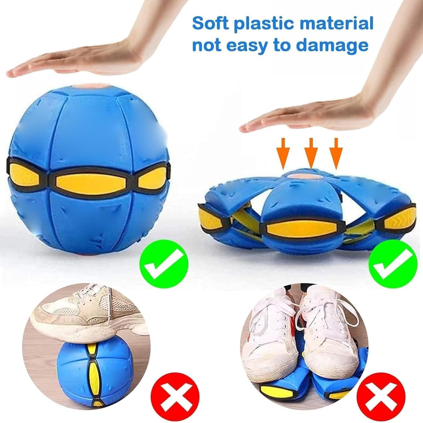 Ballon Volant Transformable pour Enfants – Sport & Fun Lumineux 2 pieces