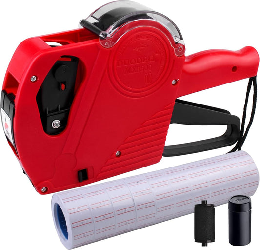 Kit Pistolet Étiquette Avec 1 Rouleau D'Étiquettes Professionnelles Manuelle
