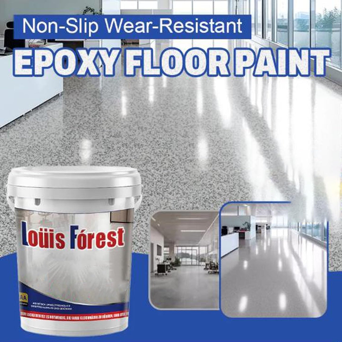 Peinture Résine Haute Résistance pour Sols - 500 g